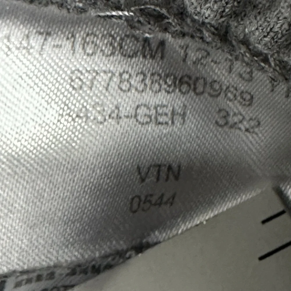 Nike Air Jordan Youth Large (12-13 Yrs) Gray Jumpman Logo Jogger Sweatpants A434